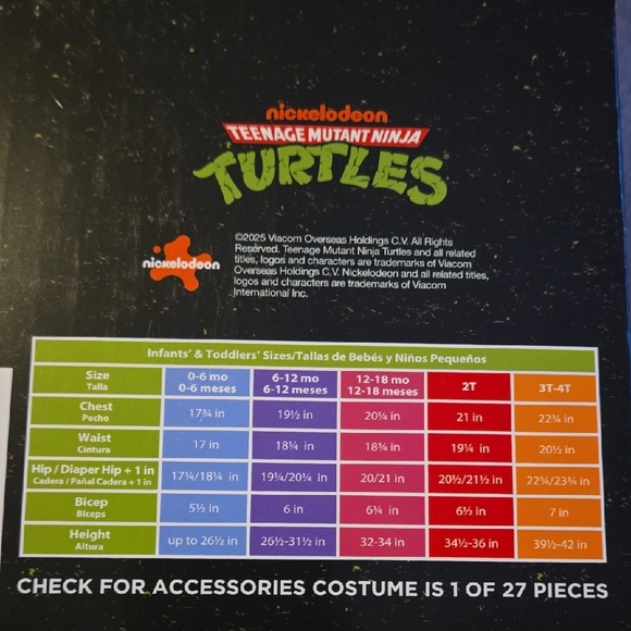 Rubie's TMNT 4-in-1 Turtle Set - Yellow and Green - Picture 13 of 16